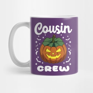 Halloween Cousin Jack O Lantern White Text Mug